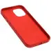 Чохол накладка Leather Croc iPhone 13 Pro Червона