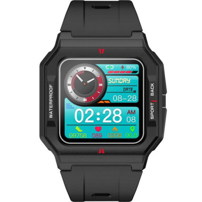 Смарт часы Gelius Pro GP-SW006 Old School IPX7 Black, Чёрный