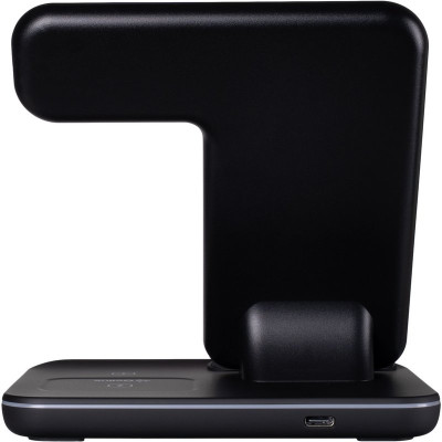 Бездротовий зарядний пристрій Gelius 3in1 GP-AWC01 15W Black, Чорний Бездротовий зарядний пристрій Gelius 3in1 GP-AWC01 15W Black, Чорний