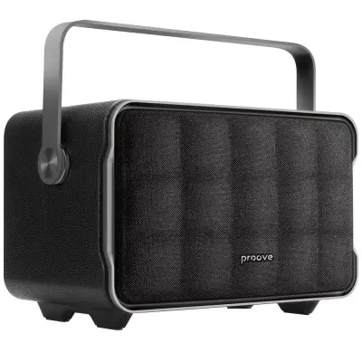 Колонка Bluetooth Proove Fader 80W (APP) Black, Чёрный