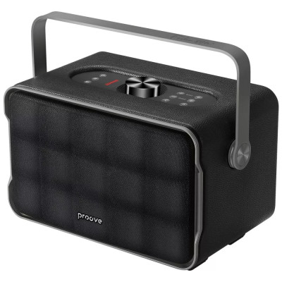Колонка Bluetooth Proove Fader 80W (APP) Black, Чёрный