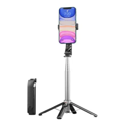 Монопод Bluetooth Tripod SS11 Black, Чёрный