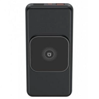 Универсальная мобильная батарея Повербанк XO PR161 15W magnetic wireless 10000mAh Черный, Black
