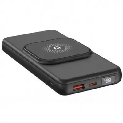 Универсальная мобильная батарея Повербанк XO PR161 15W magnetic wireless 10000mAh Черный, Black Универсальная мобильная батарея Повербанк XO PR161 15W magnetic wireless 10000mAh Черный, Black