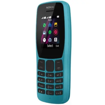 Мобильный телефон Nokia 110 Dual Sim Blue, голубой Мобильный телефон Nokia 110 Dual Sim Blue, голубой