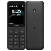 Мобильный телефон Nokia 125 Dual Sim Black, черный