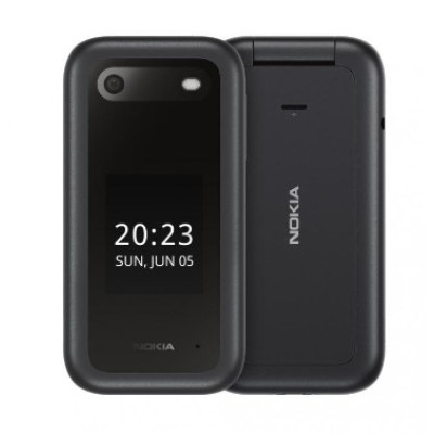 Мобільний телефон Nokia 2660 Flip Dual Sim Black, чорний