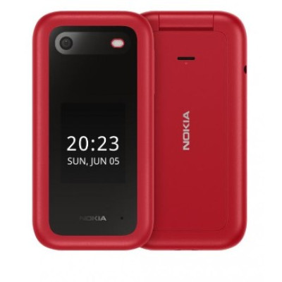 Мобильный телефон Nokia 2660 Flip Dual Sim Red, красный