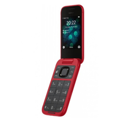 Мобильный телефон Nokia 2660 Flip Dual Sim Red, красный