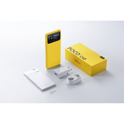 Смартфон Xiaomi Poco C40 4/64GB POCO Yellow, Жолтый