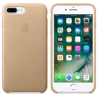 Чехол накладка HC Leather iPhone 7+ Золотая