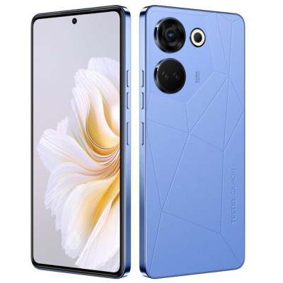 Смартфон TECNO CAMON 20 Pro CK7n 8/256 Serenity Blue, синій