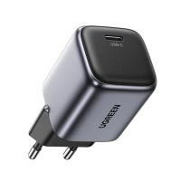 Сетевое зарядное устройство UGREEN CD318 Nexode Mini 20W PD Black, Чёрный Сетевое зарядное устройство UGREEN CD318 Nexode Mini 20W PD Black, Чёрный