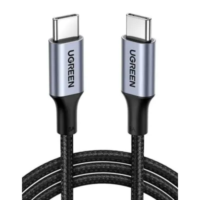 Кабель дата UGREEN US316 Type-C to Type-C 1м Чёрный
