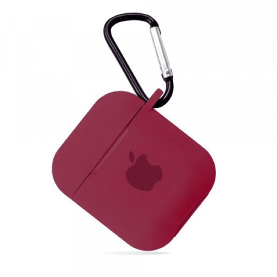 Чехол для AirPods Logo Розово-Красный