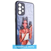 Чохол накладка Prisma Ladies OPPO Reno 7 4G Чорно Біла