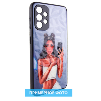 Накладка Prisma Ladies OPPO Reno 5 Lite Чёрна белая