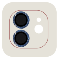 Защитное стекло на камеру Metal Shine iPhone 11/12/12 mini Синие Защитное стекло на камеру Metal Shine iPhone 11/12/12 mini Синие