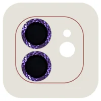 Захисне скло на камеру Metal Shine iPhone 11/12/12 mini Фіолетове Захисне скло на камеру Metal Shine iPhone 11/12/12 mini Фіолетове