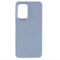 Чехол накладка Bonbon Metal Xiaomi Redmi Note 11/ Note 11S Голубая/ Mist Blue