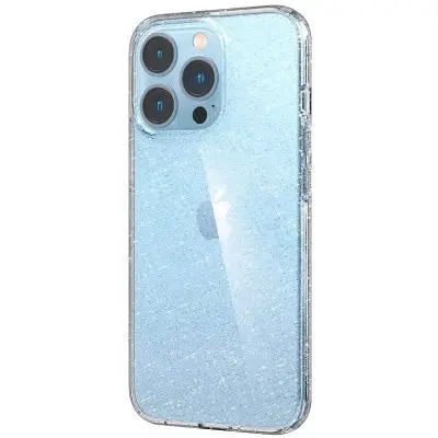 Чехол накладка Molan Sparkle iPhone 14 Pro Max Прозрачная
