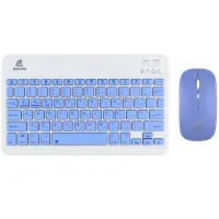 Клавіатура + миша бездротова Jeqang JB-350 Фіолетова