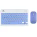 Клавіатура + миша бездротова Jeqang JB-350 Фіолетова
