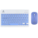 Клавіатура + миша бездротова Jeqang JB-350 Фіолетова Клавіатура + миша бездротова Jeqang JB-350 Фіолетова