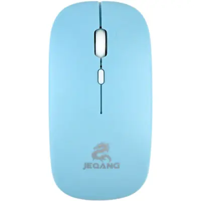 Клавіатура + миша бездротова Jeqang JB-350 Блакитна