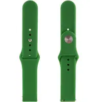 Ремешок Amazfit Bip Универсальный 20мм Силикон Зелений Арми