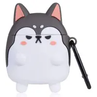 Чохол для навушників AirPods 3D Хаскі