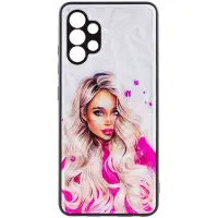 Чехол накладка Prisma Ladies Samsung A325 (A32) Розовая