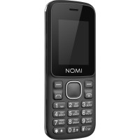 Кнопковий телефон Nomi i188s Black, чорний
