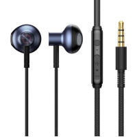 Провідні навушники вкладиші-гарнітура Baseus Encok H19 Wired Earphone 3.5mm Black, чорний Провідні навушники вкладиші-гарнітура Baseus Encok H19 Wired Earphone 3.5mm Black, чорний
