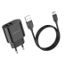 Сетевое зарядное устройство Borofone BA63A 2USB 2,4A + Type-C Black, Чёрный