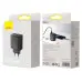 Сетевое зарядное устройство Baseus 2USB+1USB-C Compact 30W Чёрный