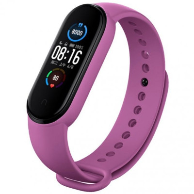 Ремінець Силікон Mi Band 7 Фіолетовий