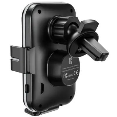 Автотримач Hoco CA80 з БЗП Black-gray, Чорно-сірий Автотримач Hoco CA80 з БЗП Black-gray, Чорно-сірий