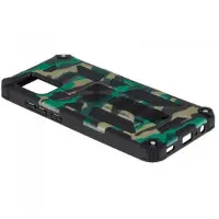 Чехол накладка Shockproof Camouflage Samsung A025 (A02s) Салатовая