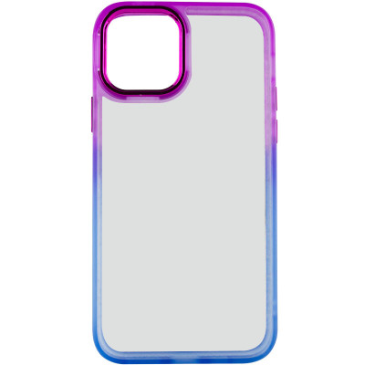 Чехол накладка Fresh sip iPhone 11 Pro Синий/Фиолетовый