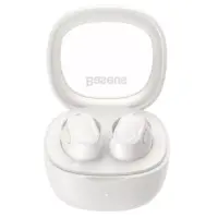 Безпровідні навушники Baseus Bowie WM02 TWS Bluetooth 5.3 White, білий Безпровідні навушники Baseus Bowie WM02 TWS Bluetooth 5.3 White, білий