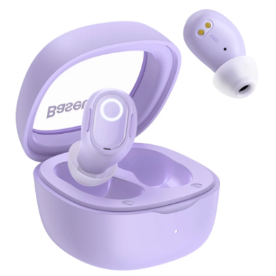 Беспроводные наушники Baseus Bowie WM02 TWS Bluetooth 5.3 Violet, фиолетовый