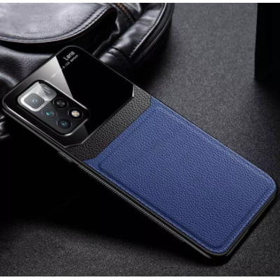 Чехол накладка Anomaly Plexiglass Xiaomi 11T/11T Pro Синяя
