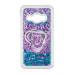 Накладка Beckberg Aqua iPhone X Фиолетовое Сердце
