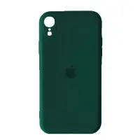 Чехол накладка HC iPhone XR Зеленая/ Forest Green Square Full