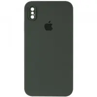 Чехол накладка HC iPhone X Зеленая/Forest Green Square Full Чехол накладка HC iPhone X Зеленая/Forest Green Square Full