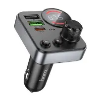 FM Трансмітер Hoco E86 MP3 Black, Чорний FM Трансмітер Hoco E86 MP3 Black, Чорний