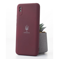 Чехол накладка SOFT Тризуб Samsung A045 (A04) Бордовая