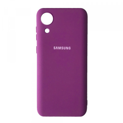 Чехол накладка HC Samsung A032 (A03 core) Виноград