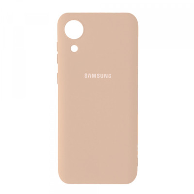 Чехол накладка HC Samsung A032 (A03 core) Розовый Песок